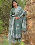 natural cotton fabric suits for women