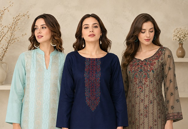 Different neck designs for Indian suits