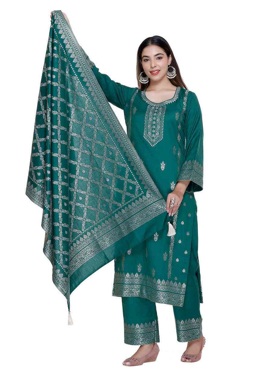 Dress Material With Stole