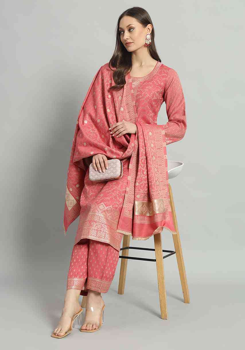 Dress Material With Stole