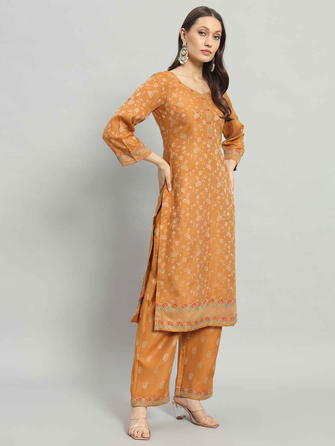 Dress Material With Stole