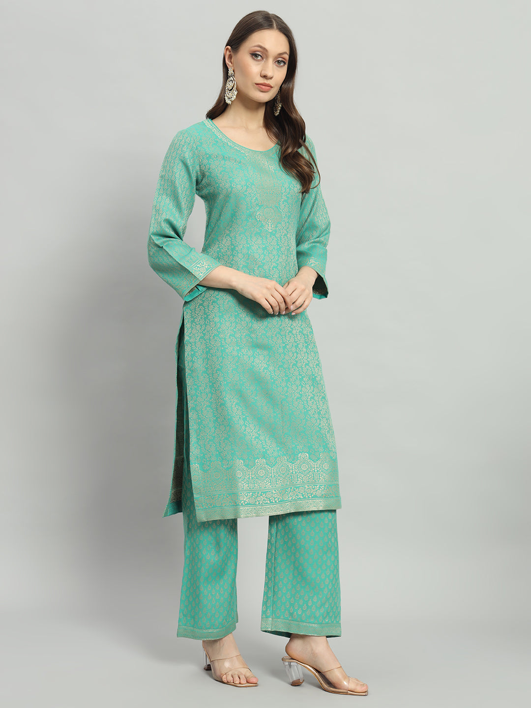 Dress Material With Stole