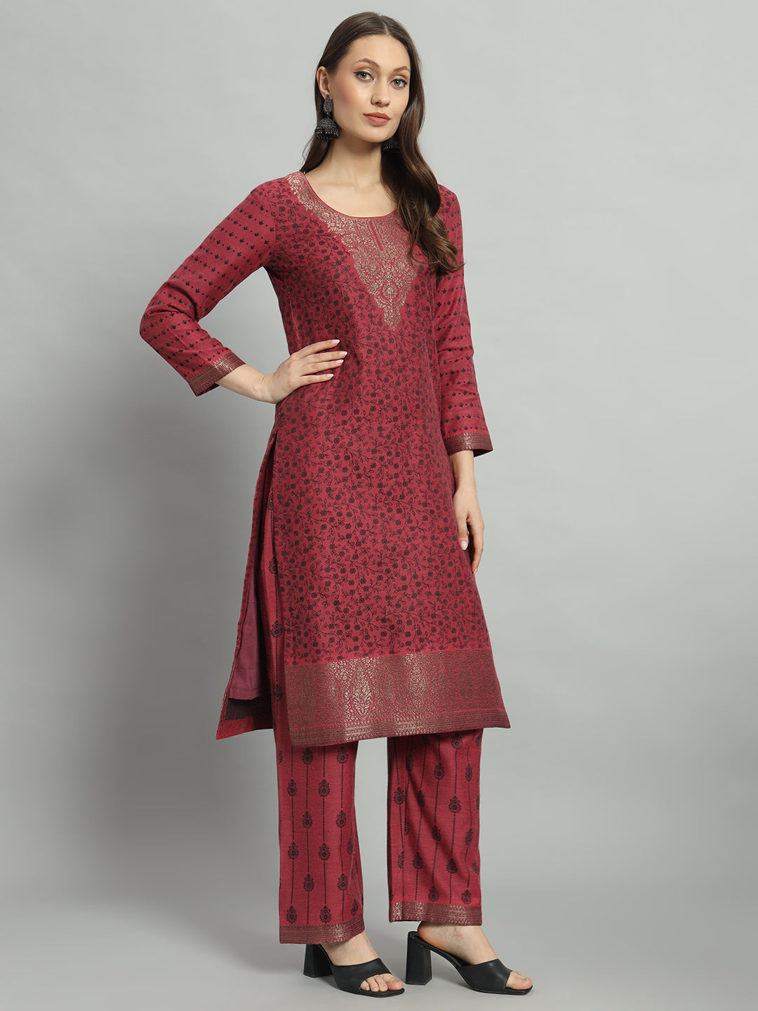 Dress Material With Stole