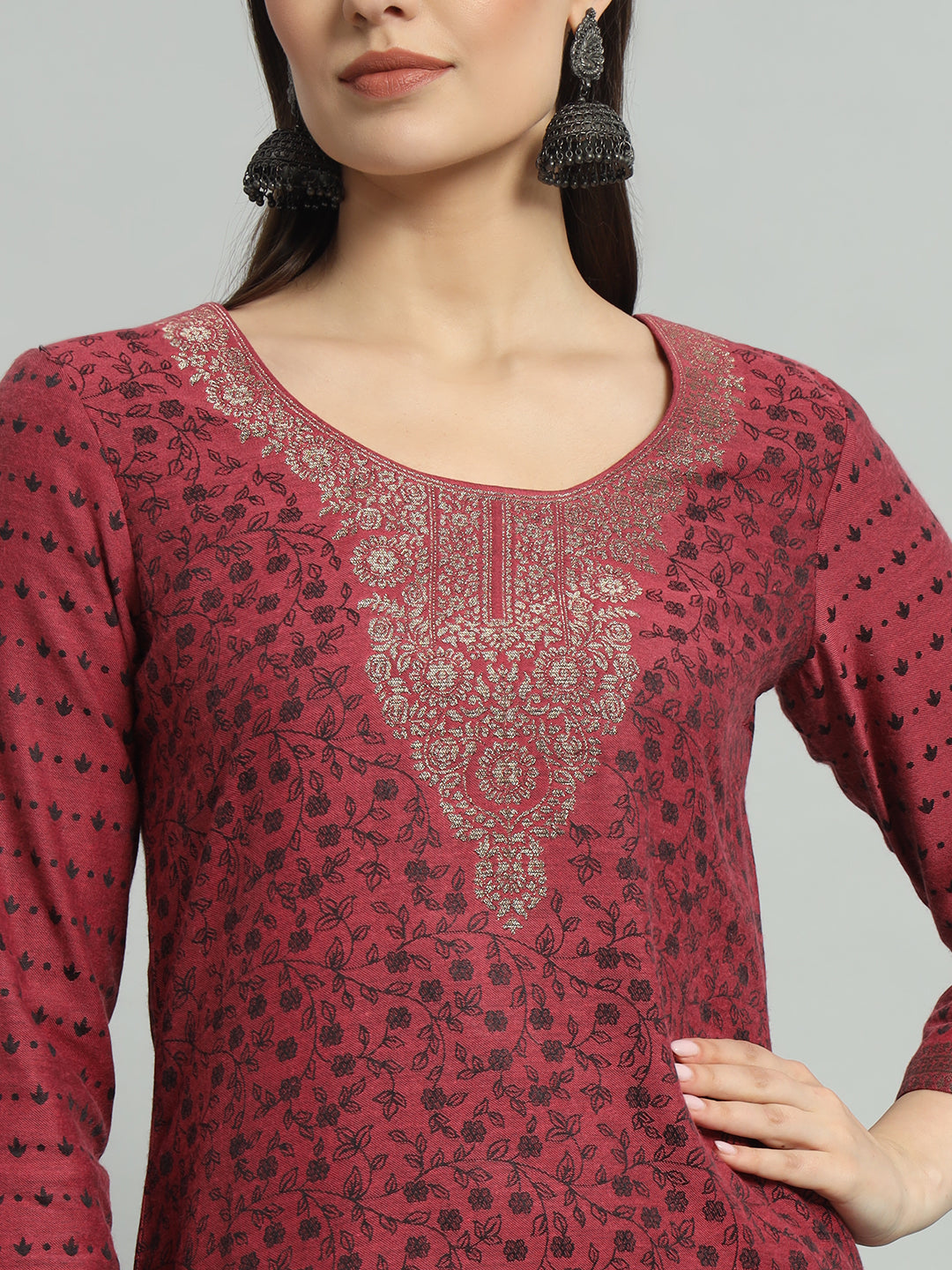 Dress Material With Stole