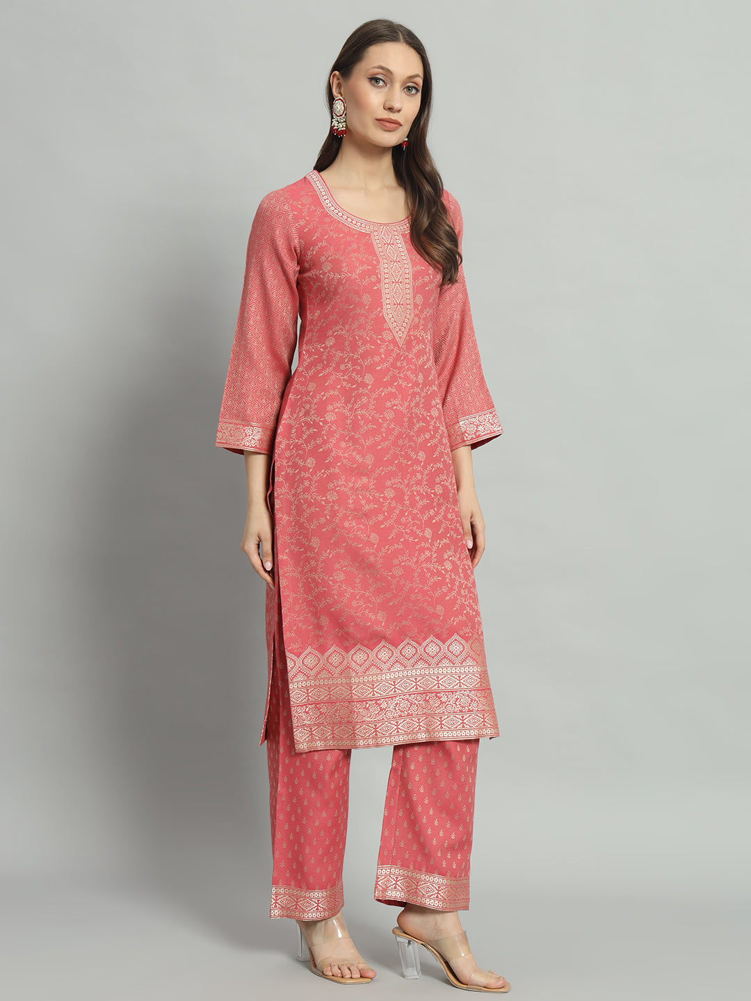 Dress Material With Stole