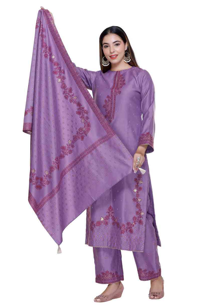 Dress Material With Stole
