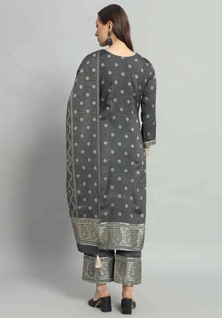Dress Material With Stole