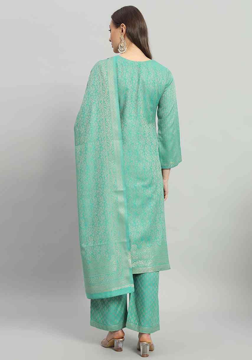 Dress Material With Stole