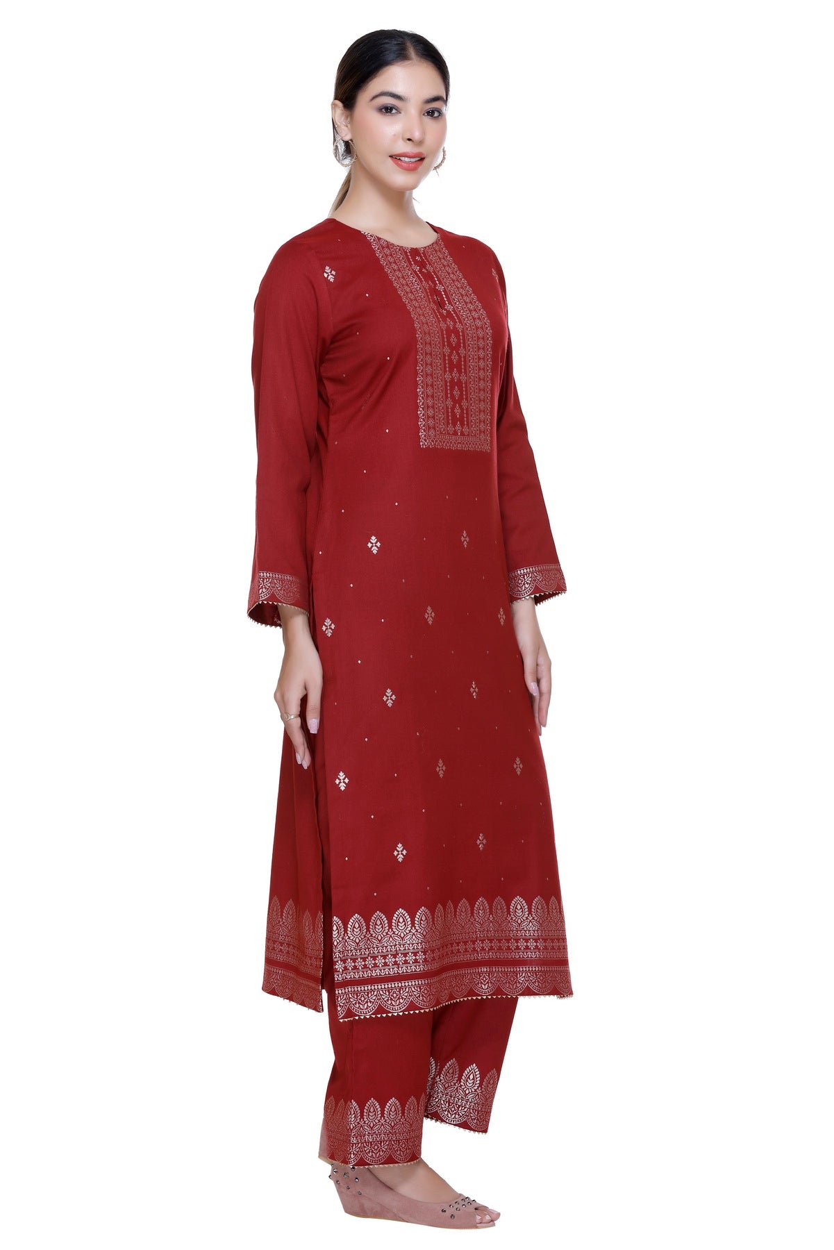 Dress Material With Stole