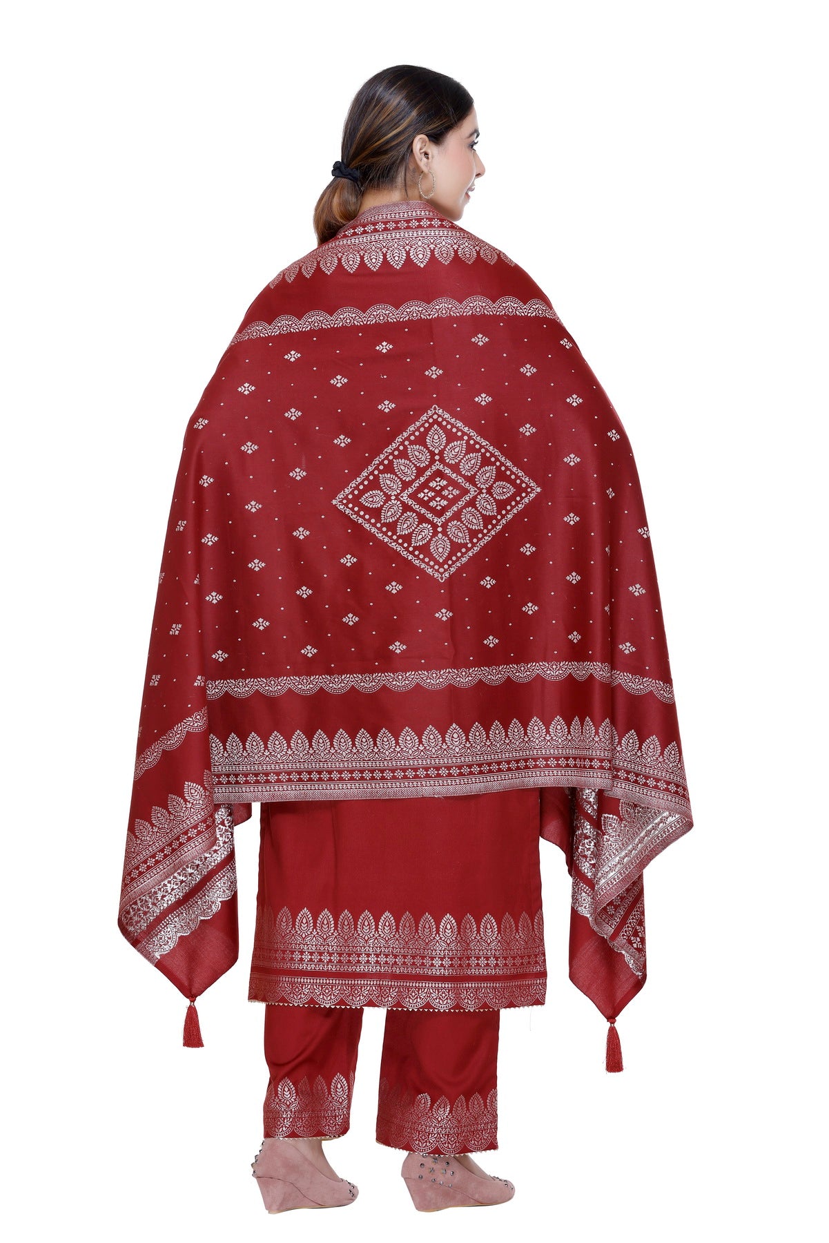 Dress Material With Stole