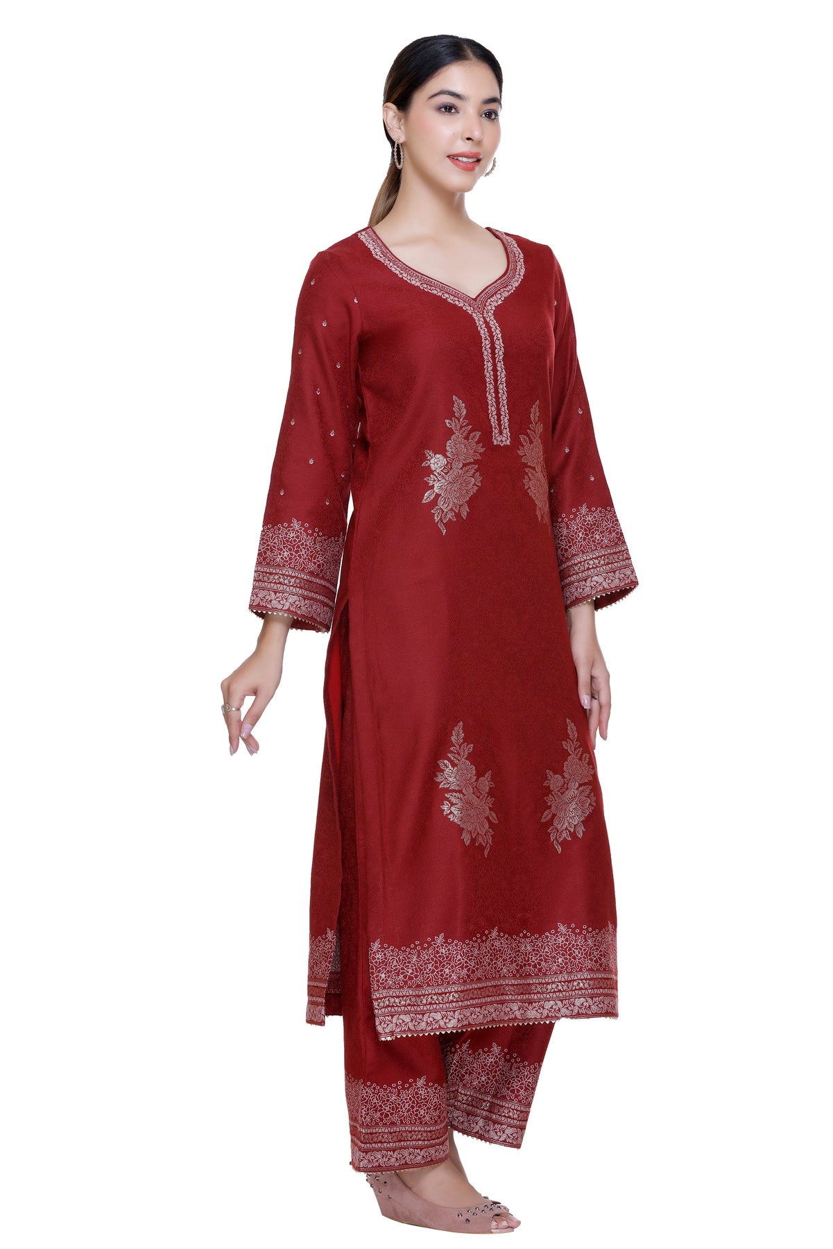 Dress Material With Stole