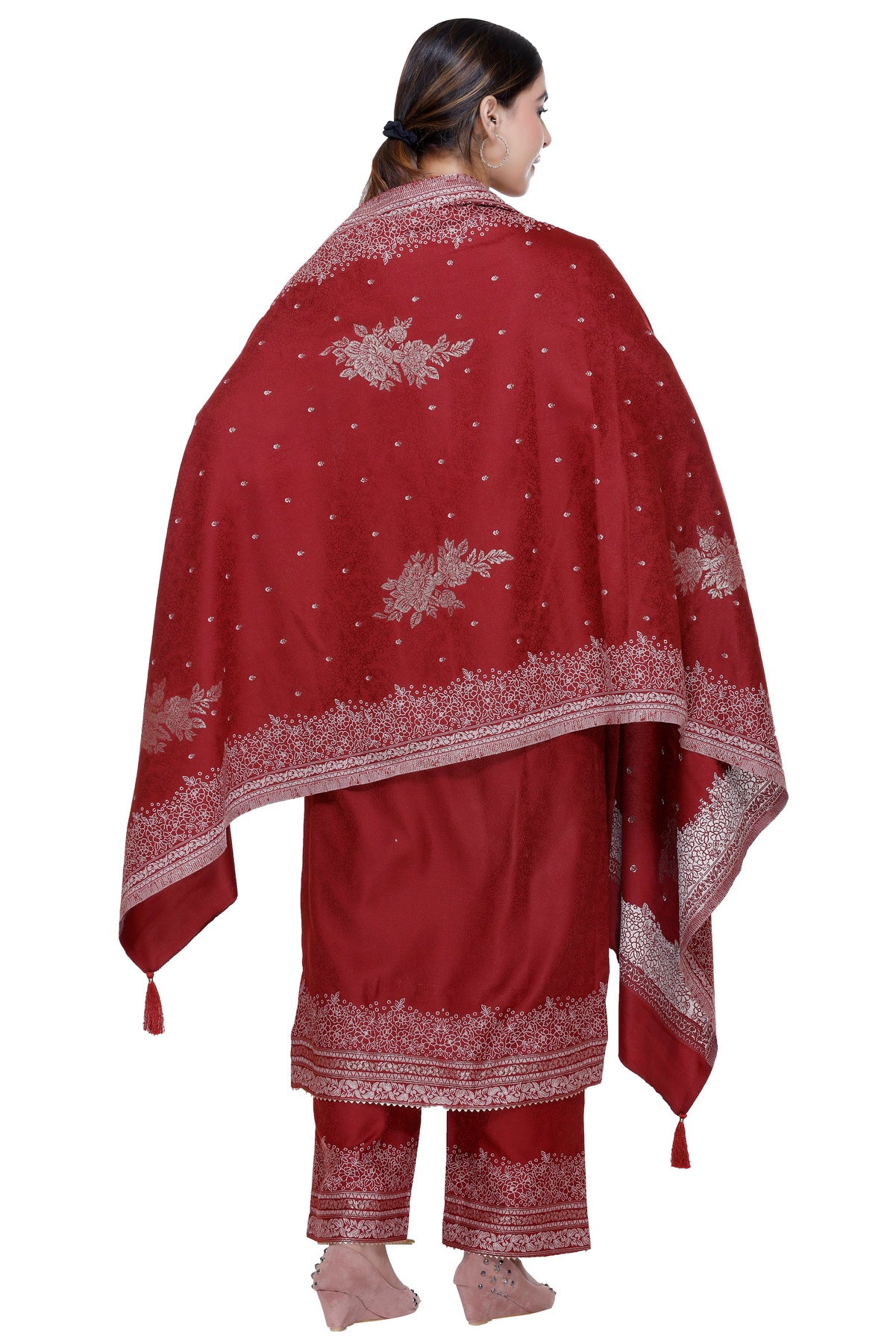 Dress Material With Stole