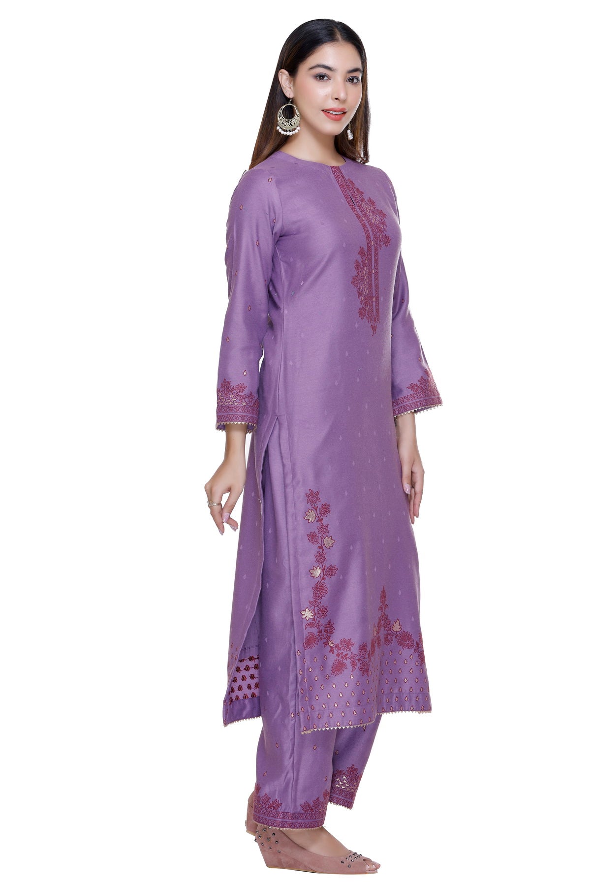 Dress Material With Stole