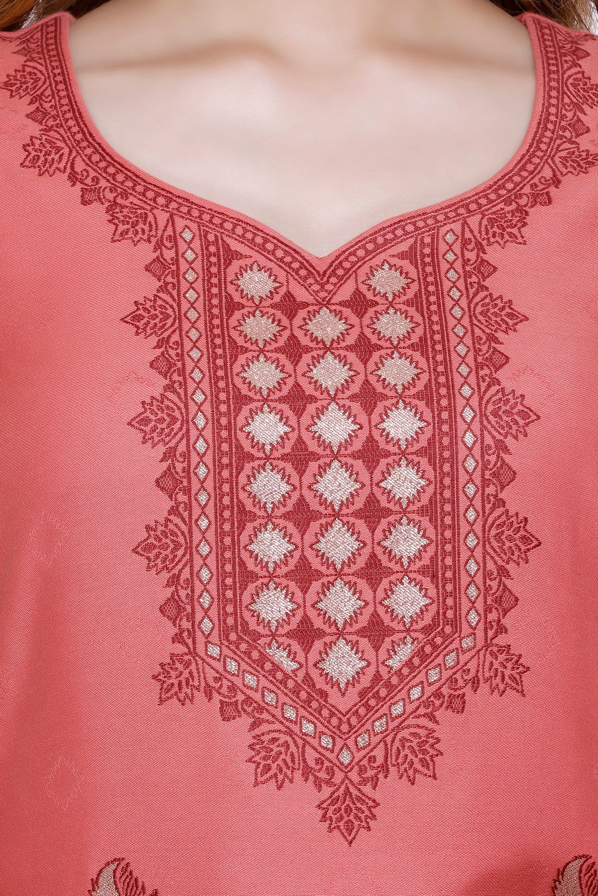 Dress Material With Stole