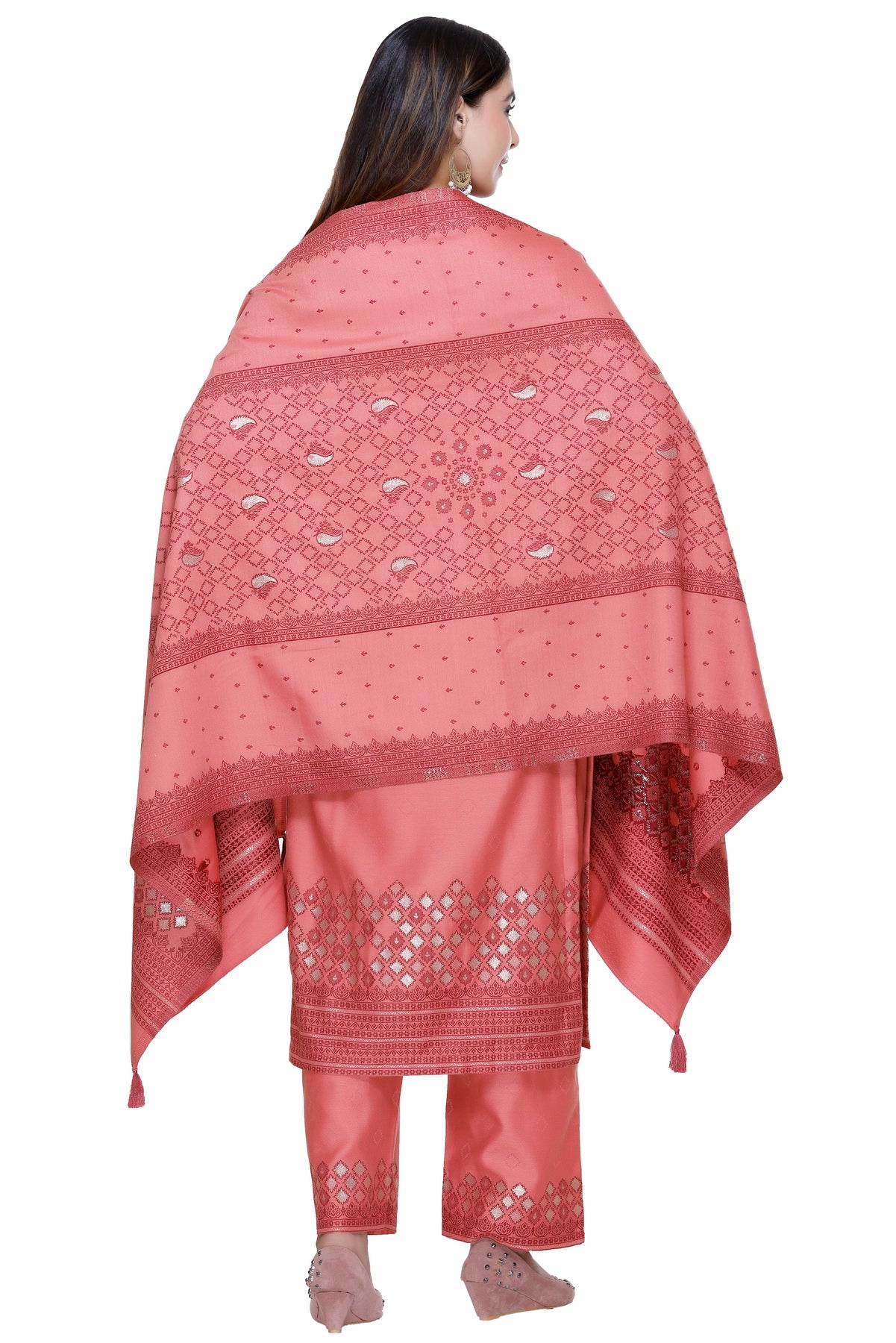 Dress Material With Stole