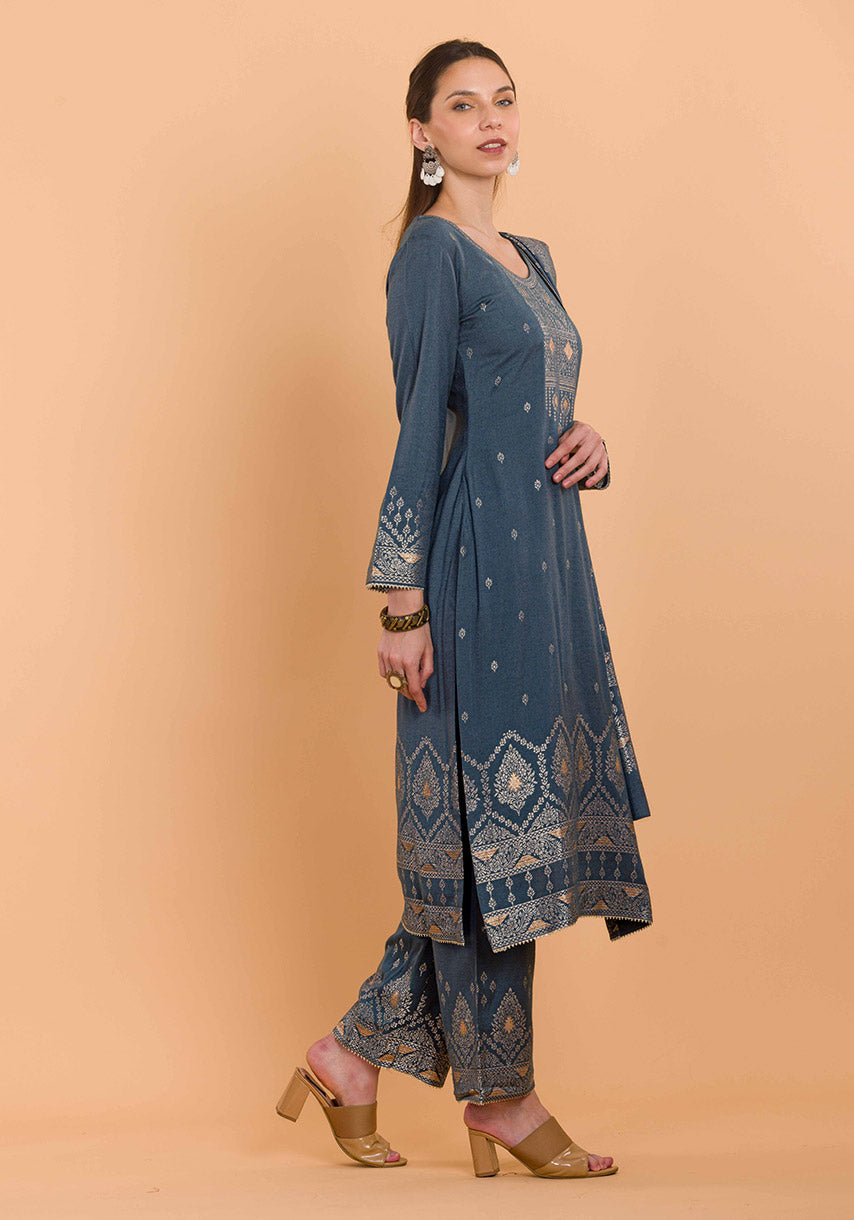 Dress Material With Stole