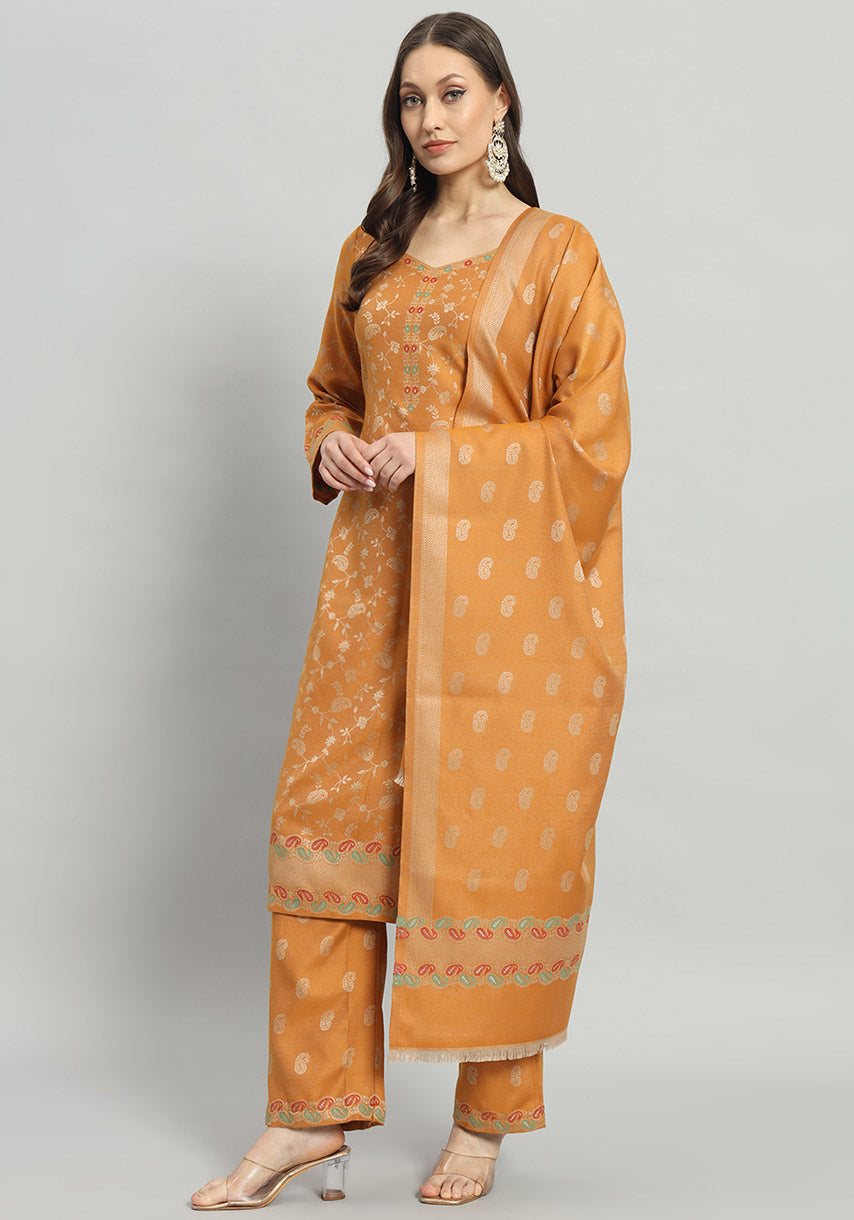 Dress Material With Stole