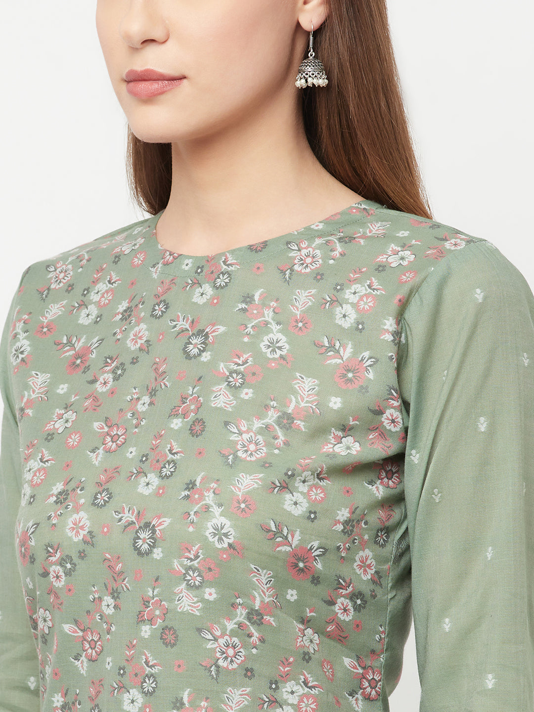 Safaa Women Organic Cotton Woven Design Unstitched Dress Material With Dupatta