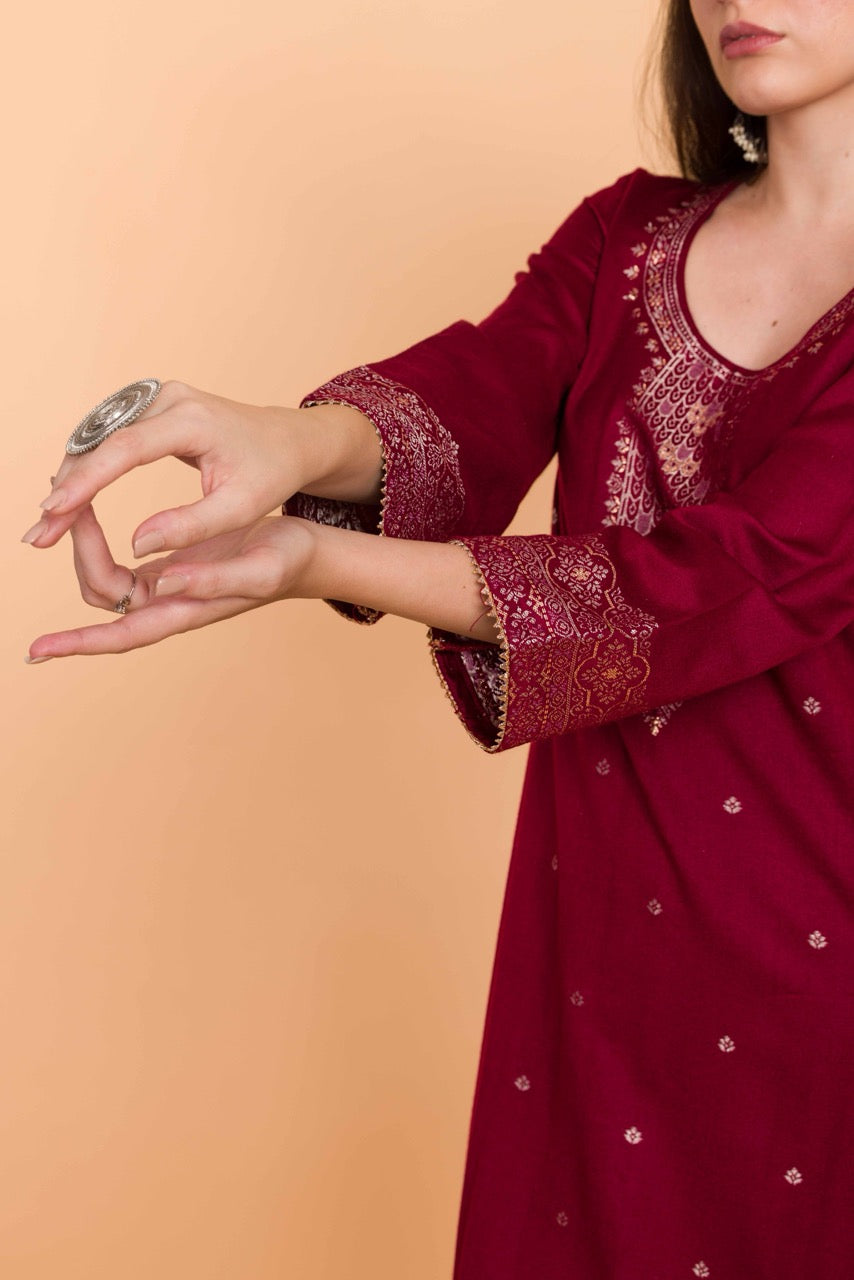 Dress Material With Stole