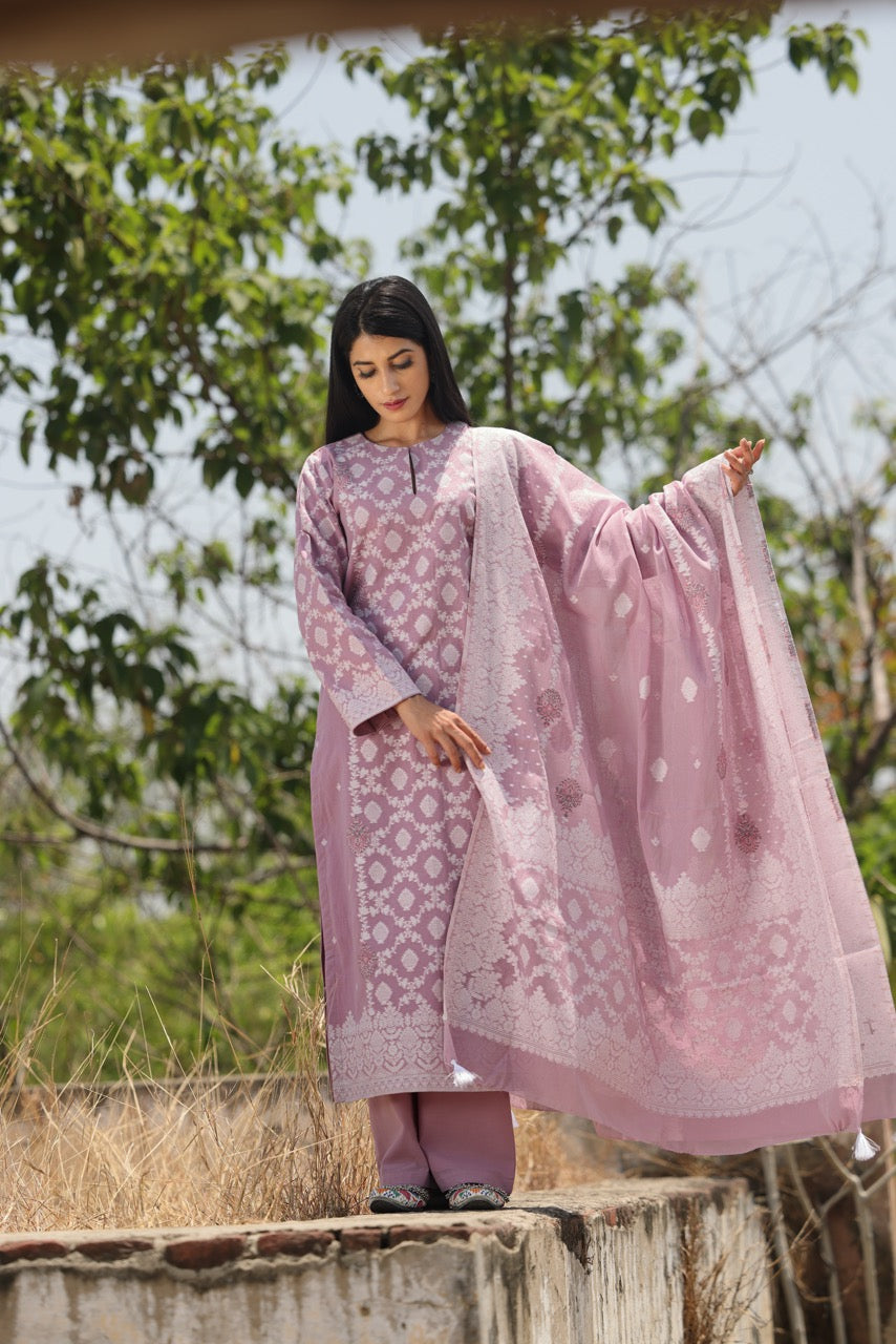 chikankari white designs suit for women