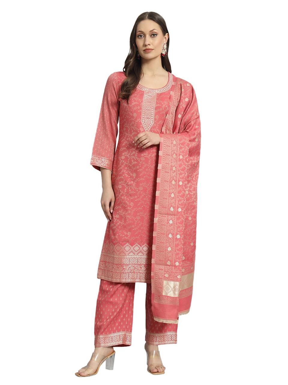 Dress Material With Stole