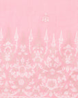 Safaa Women Cotton Woven Chikankari with Zari Design Unstitched Dress Material With Dupatta